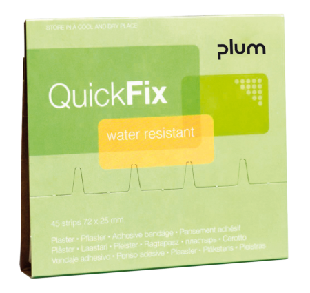 PLUM QUICKFIX 5501, Dozator de perete cu plasturi adezivi impermeabili [reumplere 2x45 buc.] [1]