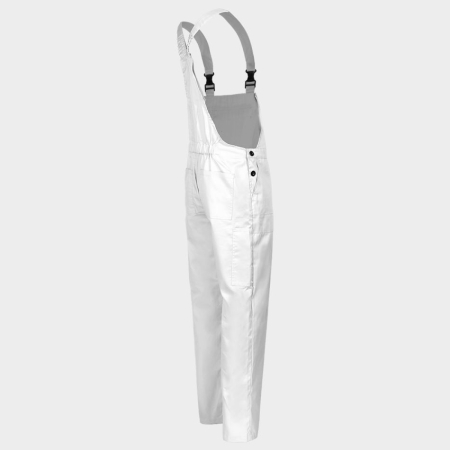 PLUTON, Pantaloni cu pieptar din tercot, 35% bumbac și 65% poliester, 195 g/mp [2]