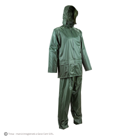 PLUVIO, Costum de protecție impermeabil din poliester acoperit cu PVC, cusături lipite, 200 g/mp [14]