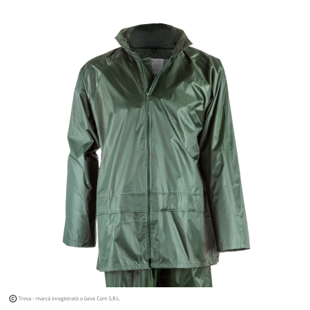 PLUVIO, Costum de protecție impermeabil din poliester acoperit cu PVC, cusături lipite, 200 g/mp [13]