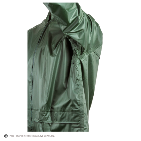 PLUVIO, Costum de protecție impermeabil din poliester acoperit cu PVC, cusături lipite, 200 g/mp [12]