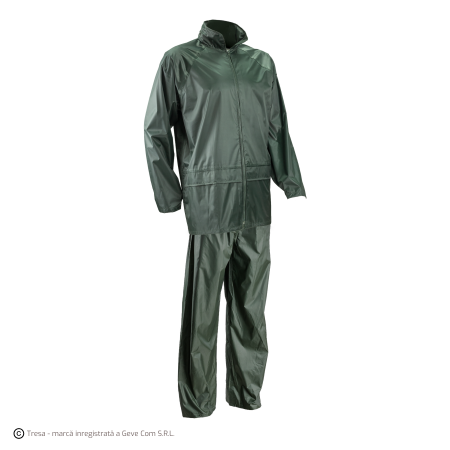 PLUVIO, Costum de protecție impermeabil din poliester acoperit cu PVC, cusături lipite, 200 g/mp [10]