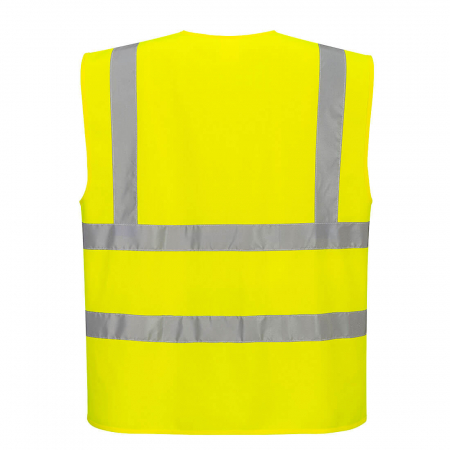 PORTWEST C375, Vestă reflectorizantă Hi-Vis cu bretele, din poliester tricotat 124 g/mp [4]