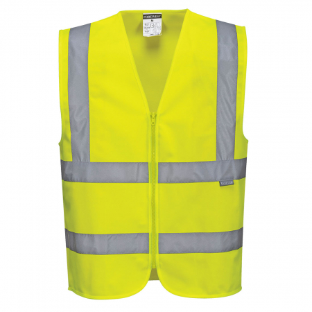 PORTWEST C375, Vestă reflectorizantă Hi-Vis cu bretele, din poliester tricotat 124 g/mp [3]