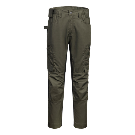PORTWEST CD881 WX2, Pantaloni Eco Stretch Trade din poliester reciclat și bumbac, 245 g/mp [15]