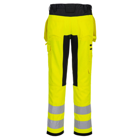 PORTWEST CD889 WX2, Pantaloni Stretch Hi-Vis cu buzunar holster, din poliester reciclat și bumbac, 245 g/mp [4]