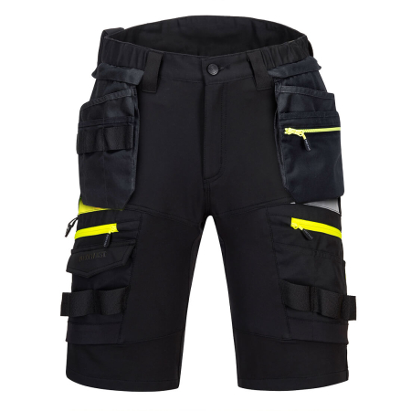 Pantaloni scurti - PORTWEST DX4 - 444, Pantaloni scurți cu buzunare holster, din poliester și elastan, 270 g/mp