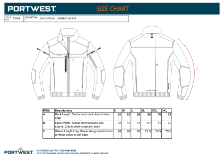 PORTWEST EV4 - 464, Jachetă softshell cu glugă încorporată, din RipShell, 315 g/mp [2]