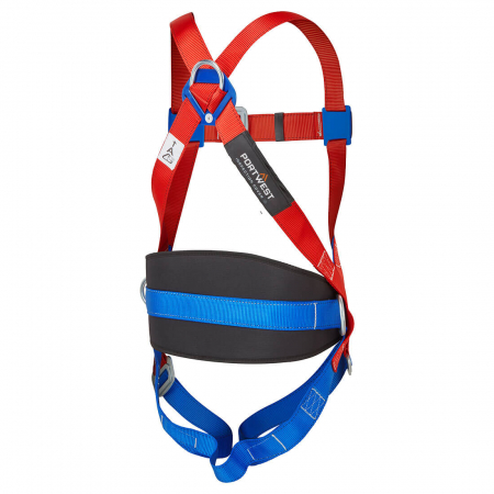PORTWEST FP14, centură de siguranță Comfort 2 puncte (dorsal și lateral), poliester, EN 361 / EN 358 [1]