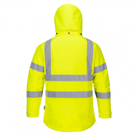 PORTWEST LW74, Jachetă HiVis de iarnă pentru dame din poliester 300D Oxford 190 g/mp, căptușeală poliester 170 g/mp [4]