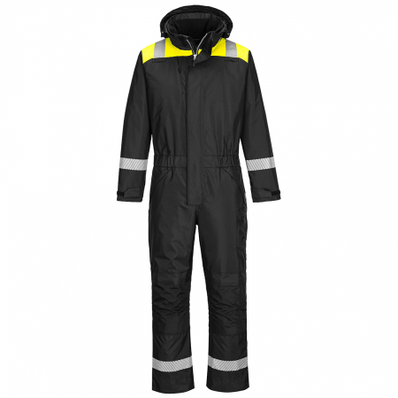 Combinezoane - PORTWEST PW353, Costum de iarnă HI-VIS din poliester Oxford 300D, căptușeală termică 200 g/mp