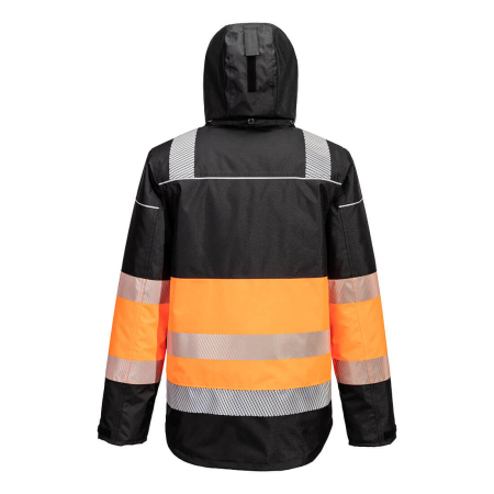 PORTWEST PW364, Jachetă HI-VIS de iarnă, cu glugă detașabilă, din poliester cu căptușeală Insulatex, 300 g/mp [1]