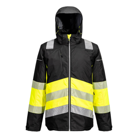 PORTWEST PW364, Jachetă HI-VIS de iarnă, cu glugă detașabilă, din poliester cu căptușeală Insulatex, 300 g/mp [3]