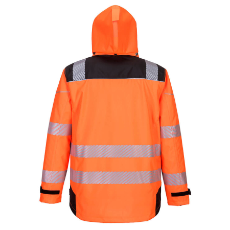 PORTWEST PW365, Jachetă HI-VIS 3-în-1, cu glugă detașabilă, din poliester cu interior detașabil, 300 g/mp [4]