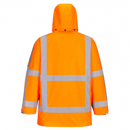 PORTWEST R461, Jachetă RWS Traffic 3 în 1 din poliester 300D Oxford 190 g/mp, căptușeală detașabilă fleece 300 g/mp [1]