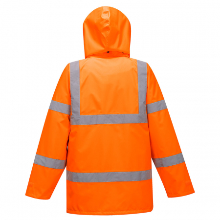 PORTWEST RT63, Jachetă Hi-Vis Respirabilă Traffic (Interactivă) din poliester 300D Oxford 190 g/mp, căptușeală plasă poliester 60 g/mp [1]