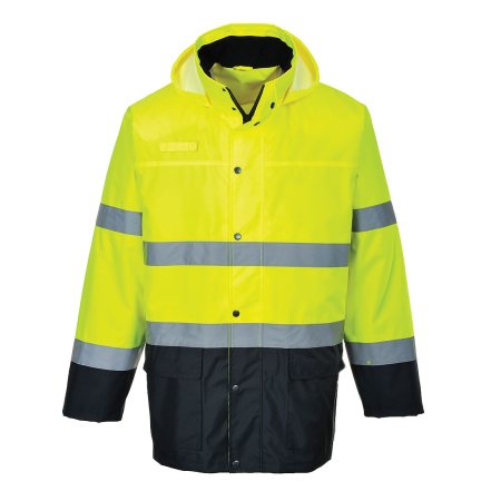 Jachete reflectorizante (HI-VIS) - PORTWEST S166, Jachetă Lite Two-Tone Traffic, din poliester 150D Oxford, 200 g/mp