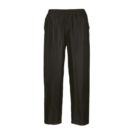 Pantaloni Impermeabili - PORTWEST S441, Pantaloni în talie din poliester cu strat PVC, 210 g/mp
