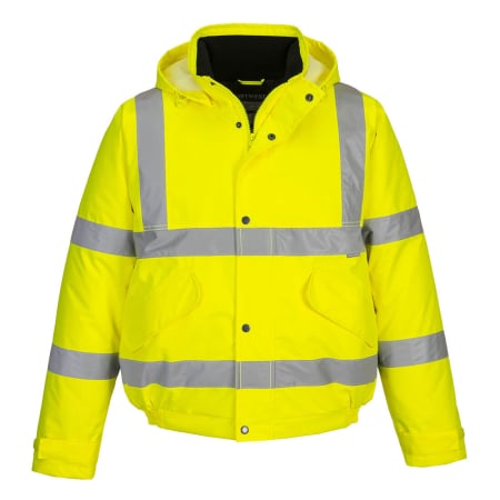 Jachete reflectorizante (HI-VIS) - PORTWEST S463, Jachetă Bomber Hi-Vis, impermeabilă, cu căptușeală, Clasa 3