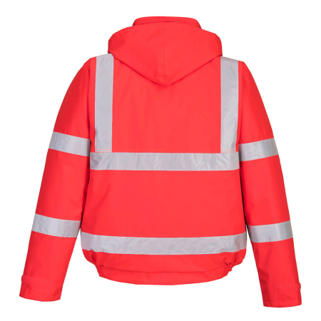 PORTWEST S463, Jachetă Bomber Hi-Vis, impermeabilă, cu căptușeală, Clasa 3 [5]
