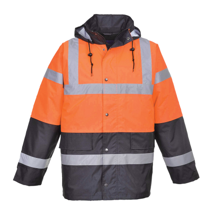 Jachete reflectorizante (HI-VIS) - PORTWEST S467, Jachetă de iarnă HI-VIS din poliester 300D, 190 g/mp, căptușeală matlasată 230 g/mp