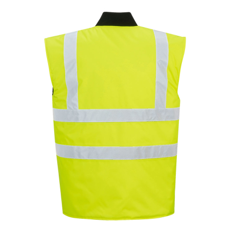 PORTWEST S469, Vestă reversibilă HI-VIS din poliester, 190 g/mp, căptușeală 200 g/mp [4]