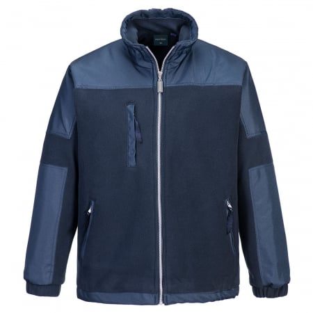 Jachete - PORTWEST S665, Jachetă fleece North Sea, din poliester anti-agățare 400 g/mp, căptușită poliester 55 g/mp, cu panouri Oxford 600D