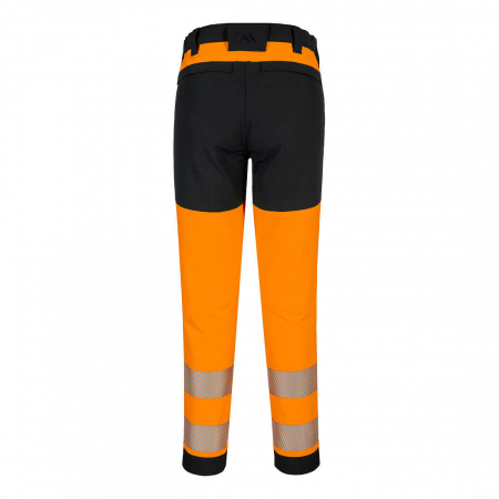 PORTWEST T140, Pantaloni stretch Hi-Vis, din poliester și elastan, 300 g/mp [1]