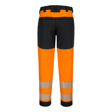 PORTWEST T141, Pantaloni stretch Hi-Vis pentru femei, din poliester și elastan, 300 g/mp [1]