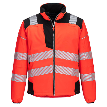 PORTWEST T402, Jachetă Softshell HI-VIS, fără glugă, din poliester și elastan, 310 g/mp [4]