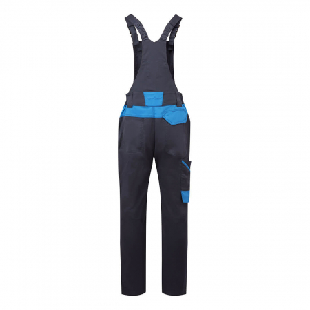 PORTWEST T746, Pantaloni cu pieptar cu spălare industrială, din policoton și elastan, 245 g/mp, colecția WX3 [3]