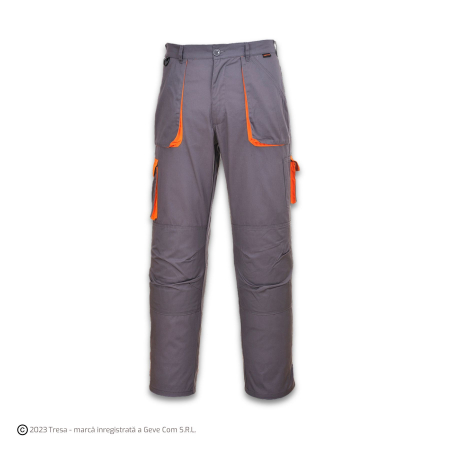 Pantaloni standard - PORTWEST TEXO CONTRAST, Pantaloni de lucru din bumbac si poliester