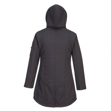PORTWEST TK42, Jachetă Softshell Carla (3L), cu glugă încorporată, din poliester și elastan, 310 g/mp, căptușeală poliester 65 g/mp [4]