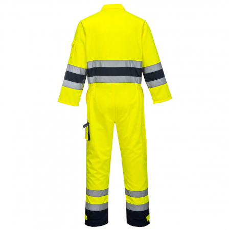 PORTWEST TX55, Combinezon Nantes Hi-Vis, din polibumbac, 245 g/mp [4]