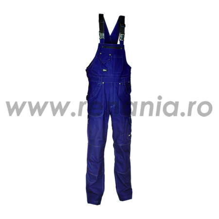 PRAGUE, Pantaloni de lucru cu pieptar din canvas, 100% bumbac, 250 g/mp [1]