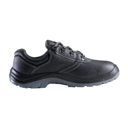 Pantofi - PRIME 575 S3 SRC, Pantofi de protecție din piele pigmentată de bovină hidrofobizată, bombeu metalic din oțel inoxidabil, lamelă antiperforație metalică, talpă PU2D antiderapantă