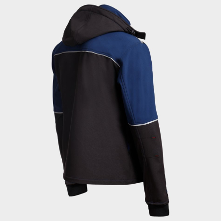 PRISMA SOFTSHELL 2.0, Jachetă softshell cu glugă detașabilă din 94% poliester și 6% spandex cu membrană TPU și polar, 300 g/mp [4]