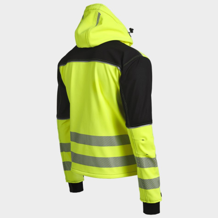 PRISMA 2.0 HV, Jachetă reflectorizantă tip softshell din poliester cu spandex, 300 g/mp [2]