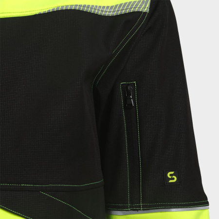 PRISMA 2.0 HV, Jachetă reflectorizantă tip softshell din poliester cu spandex, 300 g/mp [5]