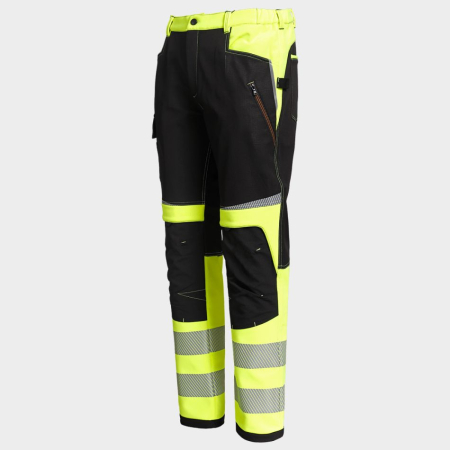 PRISMA 2.0 HV, Pantaloni reflectorizanți tip softshell din poliester cu spandex, 300 g/mp [3]