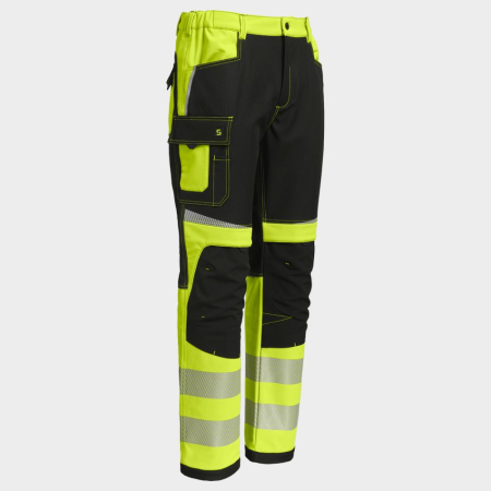 PRISMA 2.0 HV, Pantaloni reflectorizanți tip softshell din poliester cu spandex, 300 g/mp [2]