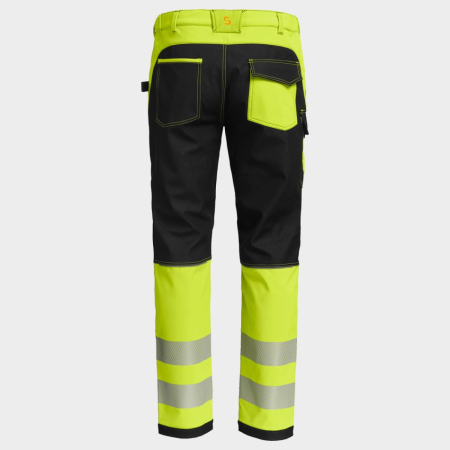 PRISMA 2.0 HV, Pantaloni reflectorizanți tip softshell din poliester cu spandex, 300 g/mp [1]