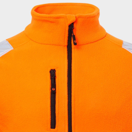 PRISMA HV FLEECE, Jachetă HI-VIS din poliester 100%, 280 g/mp [5]