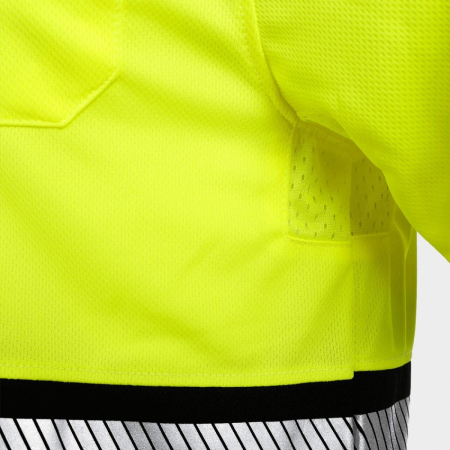 PRISMA HV POLO, Tricou polo HI-VIS din poliester 100%, 140 g/mp [5]