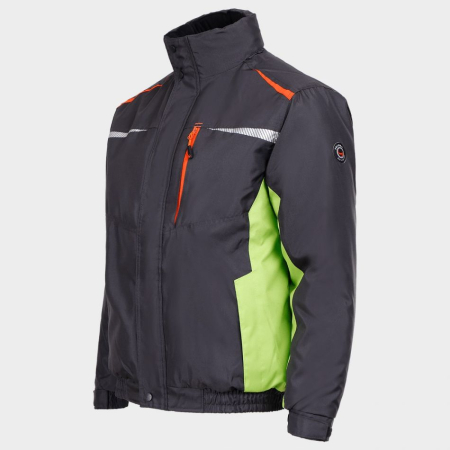 PRISMA WINTER, Jachetă de iarnă cu glugă în guler din poliester 100%, țesătură Oxford/PU, 160g/mp [5]