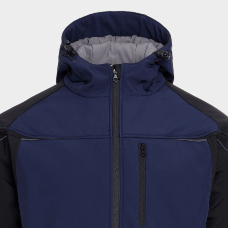 PRISMA SOFTSHELL WINTER, Jachetă de lucru cu glugă din poliester 100%, țesătură softshell cu membrană TPU, 240 g/mp [4]