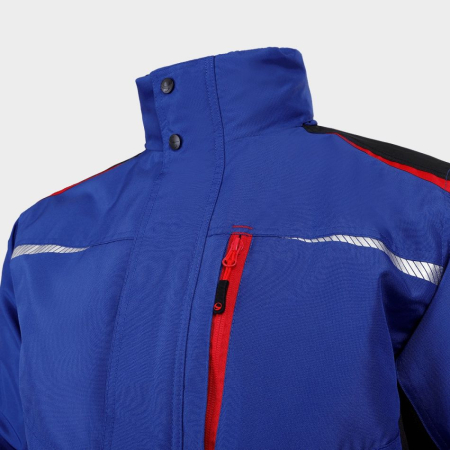 PRISMA WINTER, Jachetă de iarnă cu glugă în guler din poliester 100%, țesătură Oxford/PU, 160g/mp [5]