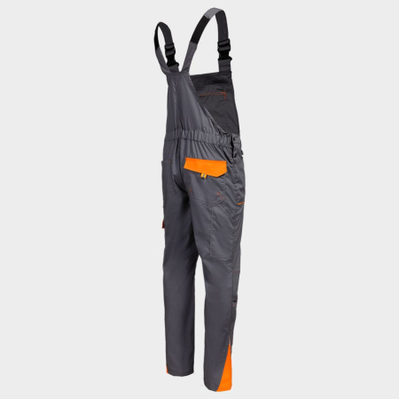 PRISMA LIGHT STRETCH, Pantaloni cu pieptar de lucru din poliester și bumbac, 190 g/mp [3]