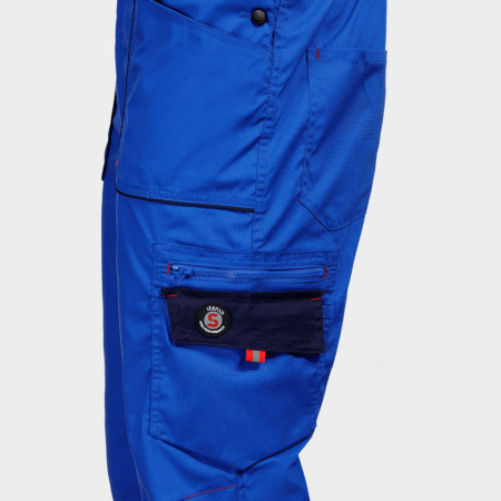 PRISMA LIGHT STRETCH, Pantaloni cu pieptar de lucru din poliester și bumbac, 190 g/mp [6]