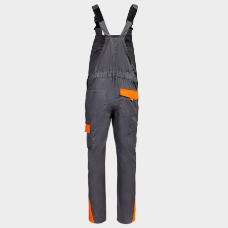 PRISMA LIGHT STRETCH, Pantaloni cu pieptar de lucru din poliester și bumbac, 190 g/mp [1]